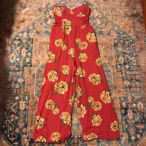 Floral Jumpsuit